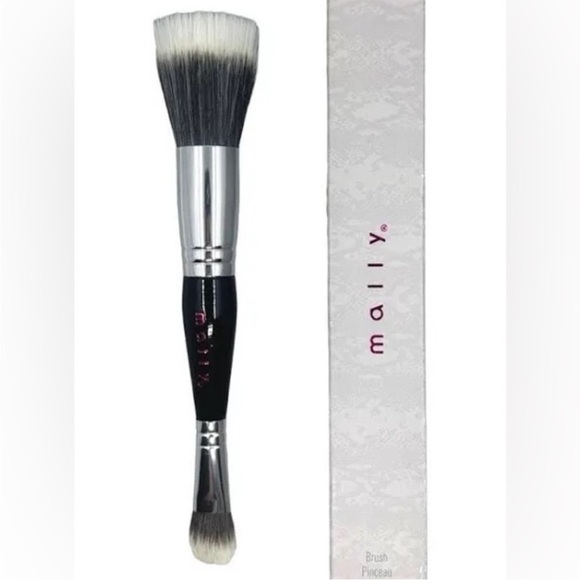 Mally Beauty Other - Mally Beauty Dual-Ended Makeup Brush - Face and Eye NIB